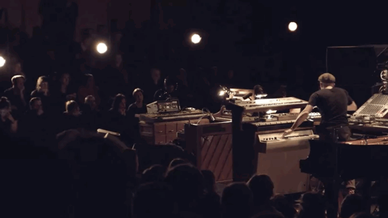 Nils Frahm live and on screen: sophisticated and radical