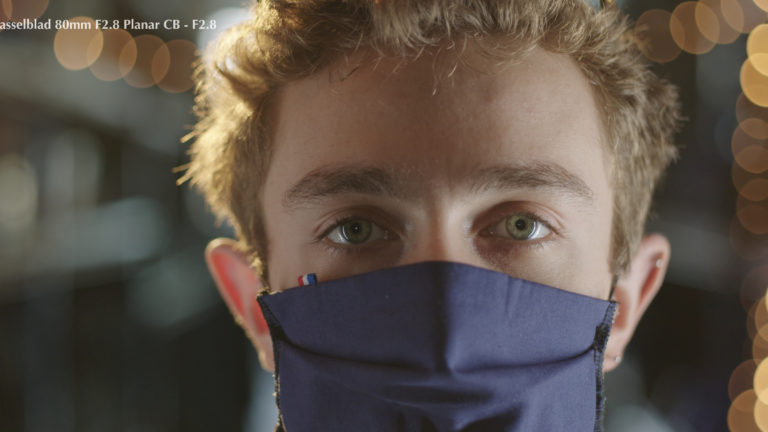 Hasselblad lenses on a full-frame camera